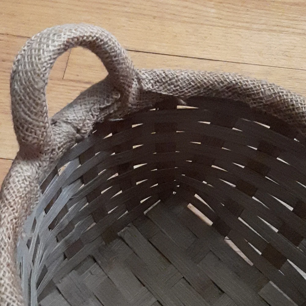 Painted Grapes Basket